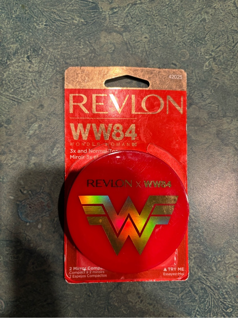 Brand new Revlon WW84 Red Compact Mirror - Revlon x WW84 wonder woman